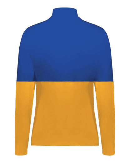 Holloway Women's Momentum Team Quarter-Zip Pullover 223700 #color_Gold/ Royal