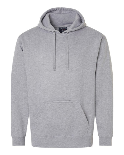 J. America Men's Tailgate Hooded Sweatshirt 8815 #color_Oxford