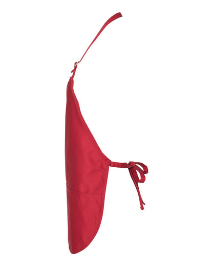 Liberty Bags Adjustable Neck Strap Apron 5507 #color_Red