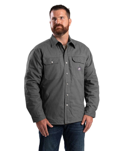 Berne Apparel Men's Caster Shirt Jacket SH67 #colormdl_Slate