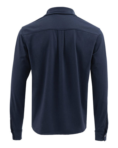 Recover Men's Eco Button Down Shirt EC650 #color_Navy