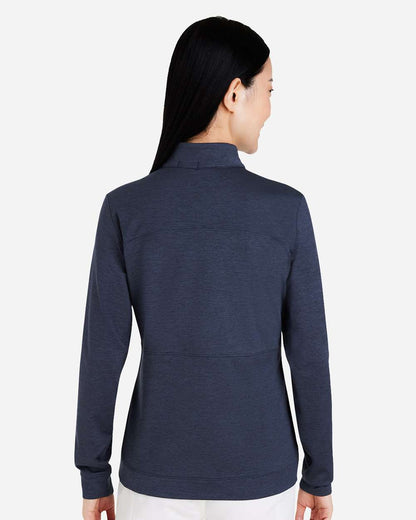 Puma Golf Women's Cloudspun Rockaway Quarter-Zip Pullover 535516 #colormdl_Navy Blazer