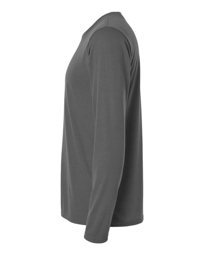 Gildan Unisex Performance® Long Sleeve T-Shirt 42400 #color_Charcoal