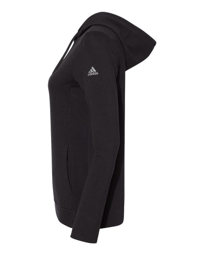 Adidas Women's Lightweight Hooded Sweatshirt A451 #color_Black