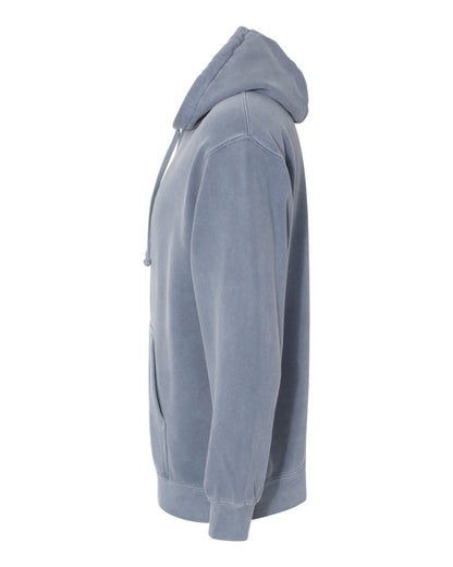Comfort Colors Unisex Garment-Dyed Hooded Sweatshirt 1567 #color_Blue Jean