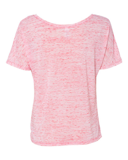 BELLA + CANVAS Women’s Slouchy Tee 8816 #color_Red Marble