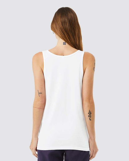 BELLA + CANVAS Triblend Tank 3484 #colormdl_Solid White Triblend