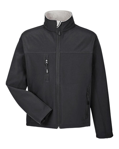 Devon & Jones Men's Soft Shell Jacket D995 #color_Black