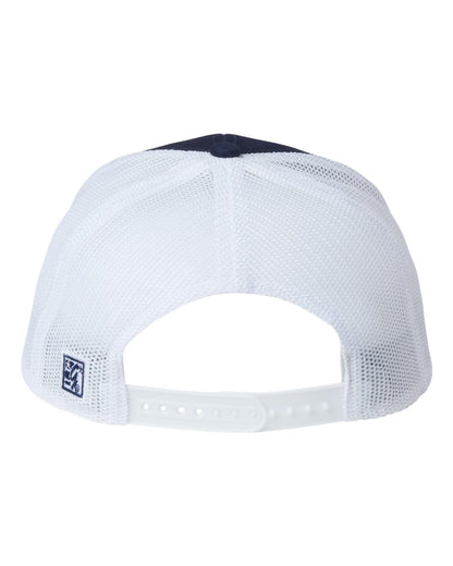 The Game Everyday Trucker Cap GB452E #color_Navy/ Red/ White