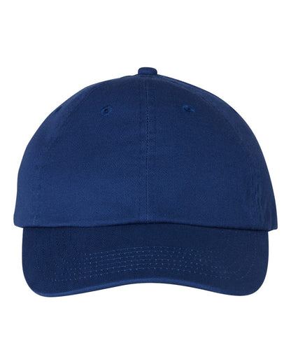 Valucap Bio-Washed Classic Dad Hat VC300A #color_Royal