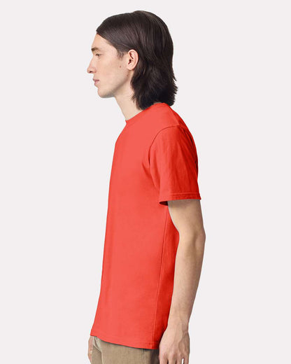 American Apparel Unisex Fine Jersey Tee 2001 #colormdl_Coral