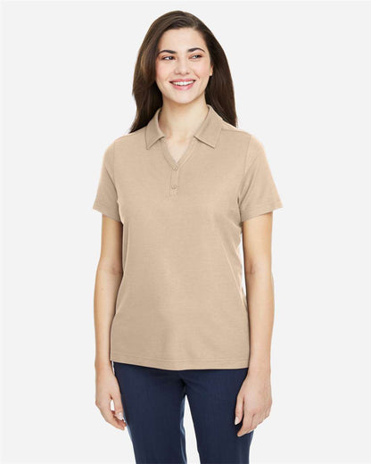 CORE365 Women's Fusion ChromaSoft™ Pique Polo CE112W #colormdl_Stone