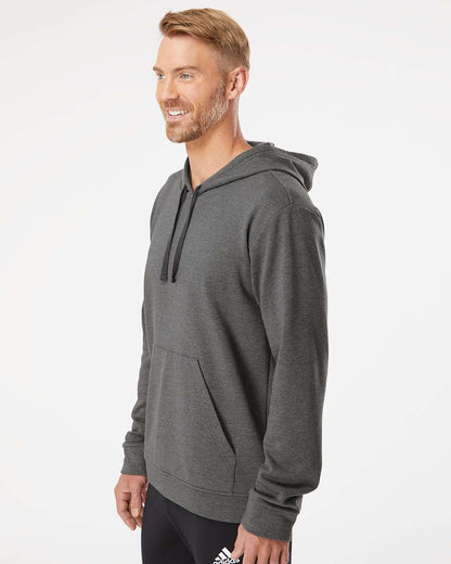 Adidas Fleece Hooded Sweatshirt A432 #colormdl_Dark Grey Heather