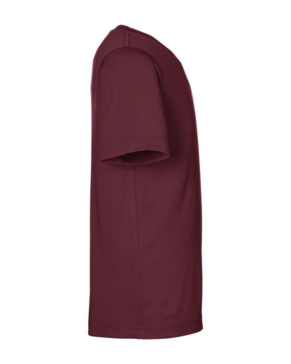 CORE365 Youth Capital Performance T-Shirt CE10Y #color_Burgundy