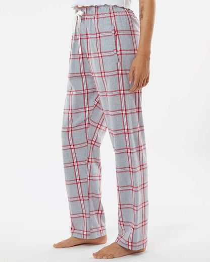 Boxercraft Women's Haley Flannel Pants BW6620 #colormdl_Oxford Red Tomboy Plaid