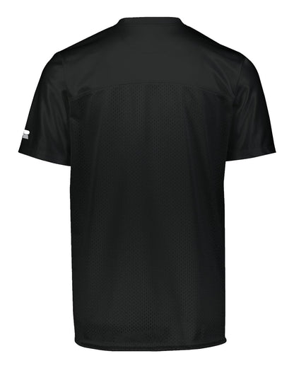 Russell Athletic Unisex Solid Flag Football Jersey R0593M #color_Black