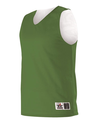 Alleson Athletic Youth Reversible Mesh Tank 560RY #color_Kelly/ White