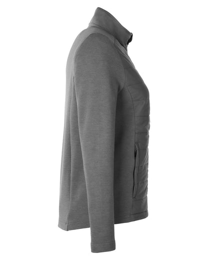 Devon & Jones Women's New Classics® Charleston Hybrid Jacket DG704W #color_Graphite Melange/ Graphite