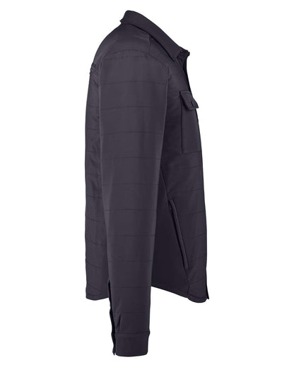 Spyder Men's Transit Shirt Jacket S17030 #color_Black