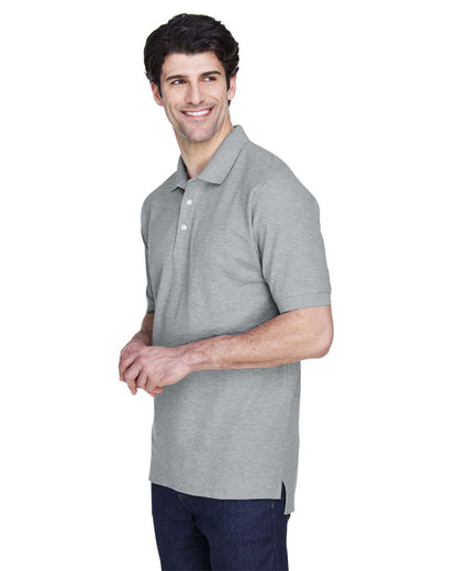 Devon & Jones Men's Pima Piqué Polo D100 #colormdl_Grey Heather