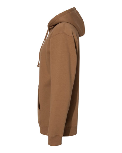 Independent Trading Co. Unisex Heavyweight Hooded Sweatshirt IND4000 #color_Saddle