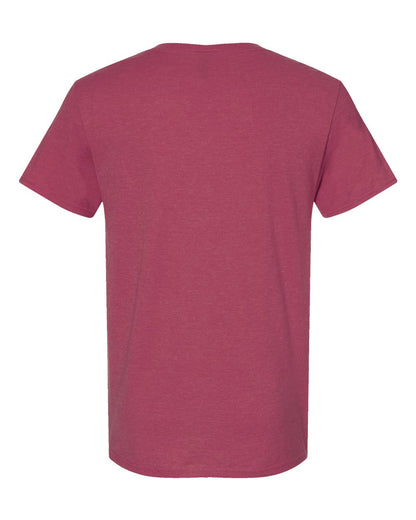 JERZEES Premium Blend Ring-Spun T-Shirt 560MR #color_Raspberry Heather