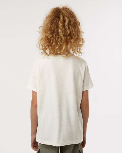 Tultex Youth Fine Jersey T-Shirt 235 #colormdl_Vintage White