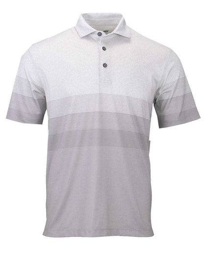 Paragon Men's Belmont Sublimated Heathered Polo 153 #color_Ash Heather