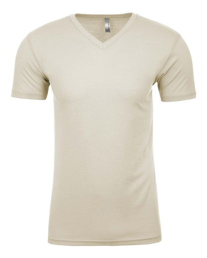 Next Level Sueded V-Neck T-Shirt 6440 #color_Natural