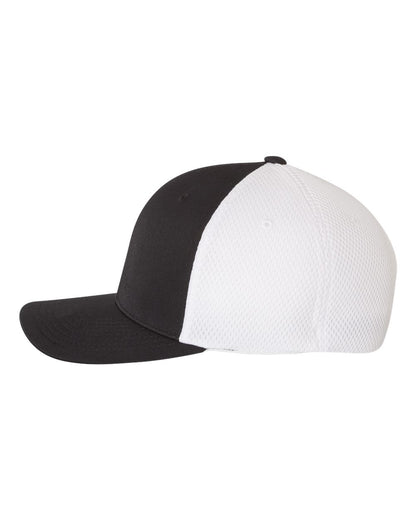 Flexfit Ultrafiber Mesh Cap 6533 #color_Black/ White