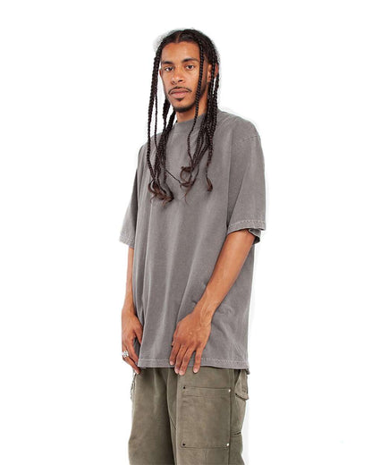 Shaka Wear Unisex Garment-Dyed T-Shirt SHGD #colormdl_Cement