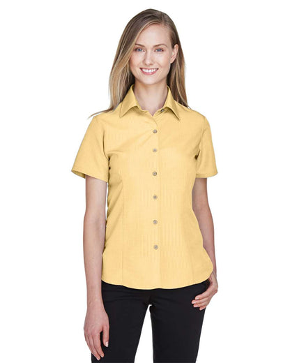 Harriton Women's Barbados Textured Camp Shirt M560W #colormdl_Pineapple