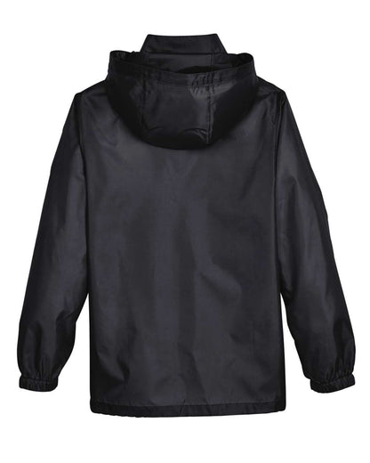 Team 365 Youth Zone Protect Lightweight Jacket TT73Y #color_Black