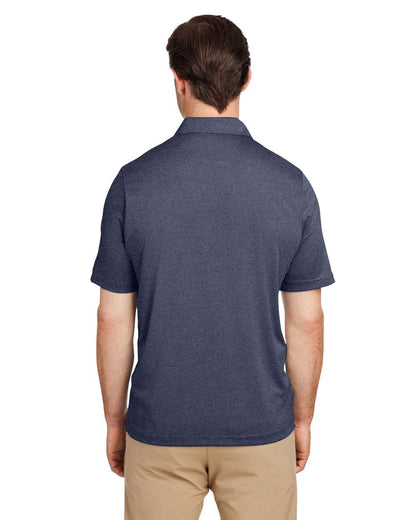 Team 365 Men's Zone Sonic Heather Performance Polo TT51H #colormdl_Sport Dark Navy Heather