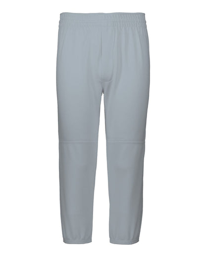 Augusta Sportswear Youth Gamer Pull-Up Baseball Pants 6849 #color_Blue Grey