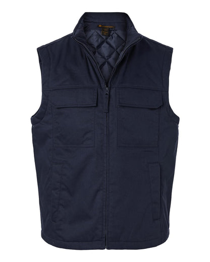 Harriton Unisex ClimaBloc® Station Vest M723 #color_Dark Navy