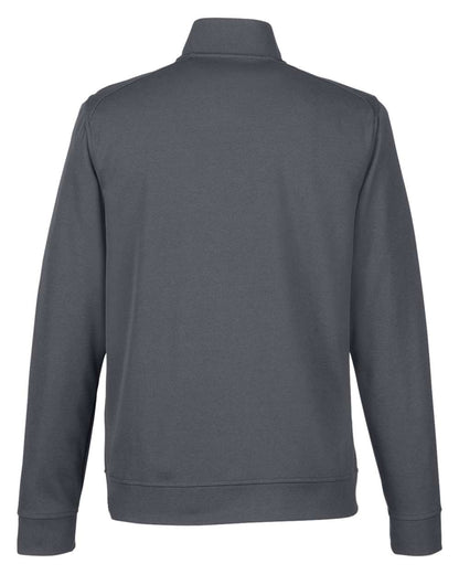 North End Men's Express Tech Performance Pique Quarter-Zip Pullover NE412 #color_Carbon