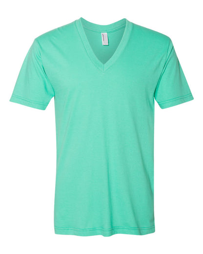 American Apparel Unisex Fine Jersey V-Neck Tee 2456W #color_Mint