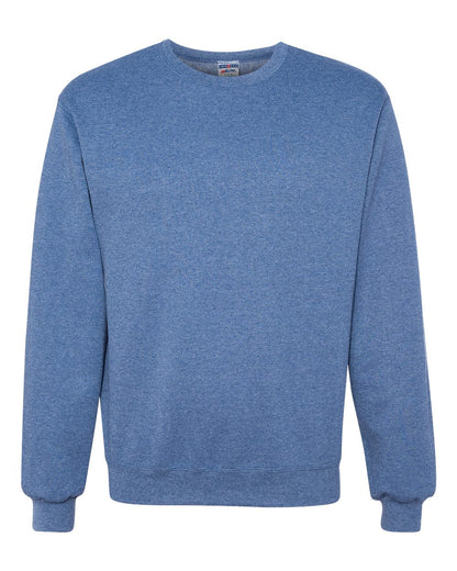 JERZEES Unisex NuBlend® Crewneck Sweatshirt 562MR #color_Vintage Heather Blue