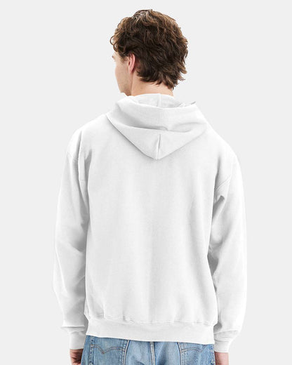 Hanes Unisex Ultimate Cotton® Full-Zip Hooded Sweatshirt F280 #colormdl_White