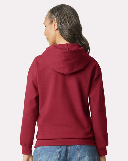 Gildan Unisex Softstyle® Midweight Hooded Sweatshirt SF500 #colormdl_Cardinal