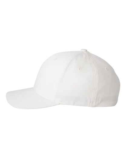 Flexfit V-Flexfit® Cotton Twill Cap 5001 #color_White