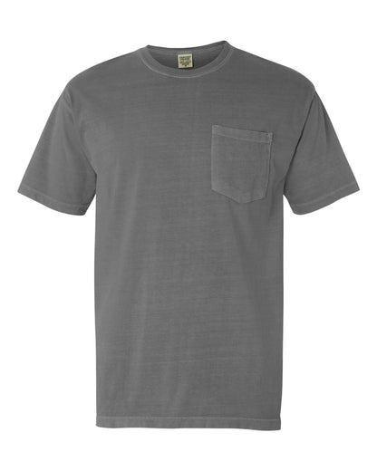 Comfort Colors Unisex Garment-Dyed Heavyweight Pocket T-Shirt 6030 #color_Grey
