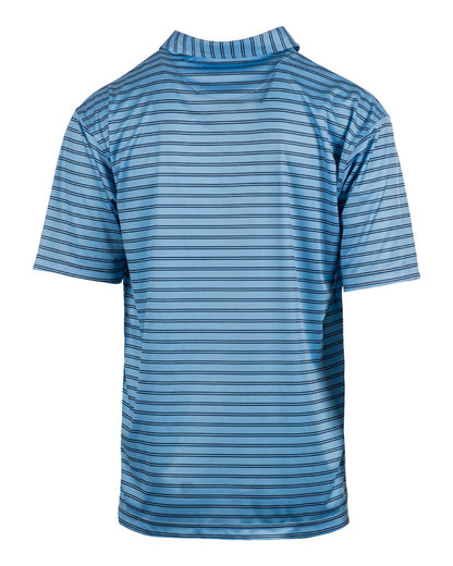 Burnside Golf Polo 0101 #color_Light Blue/ Navy