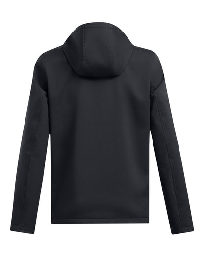Under Armour Women's ColdGear® Infared Shield 2.0 Hooded Jacket 1371595 #color_Black/ White