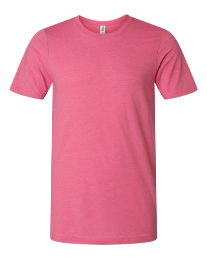 Tultex Combed CVC T-Shirt 602CVC #color_Heather Charity Pink