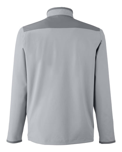 Under Armour Men's Motivate 3.0 Quarter-Zip Pullover 1389611 #color_Mod Grey/ White