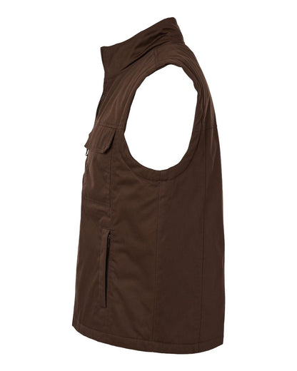 Harriton Unisex ClimaBloc® Station Vest M723 #color_Dark Mocha