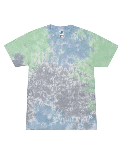 Colortone Youth Multi-Color Tie-Dyed T-Shirt 1000Y #color_Slushy