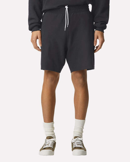 American Apparel Pique Unisex Gym Shorts 2PQ #colormdl_Black